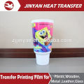 tranfer printing colored food packing container label
